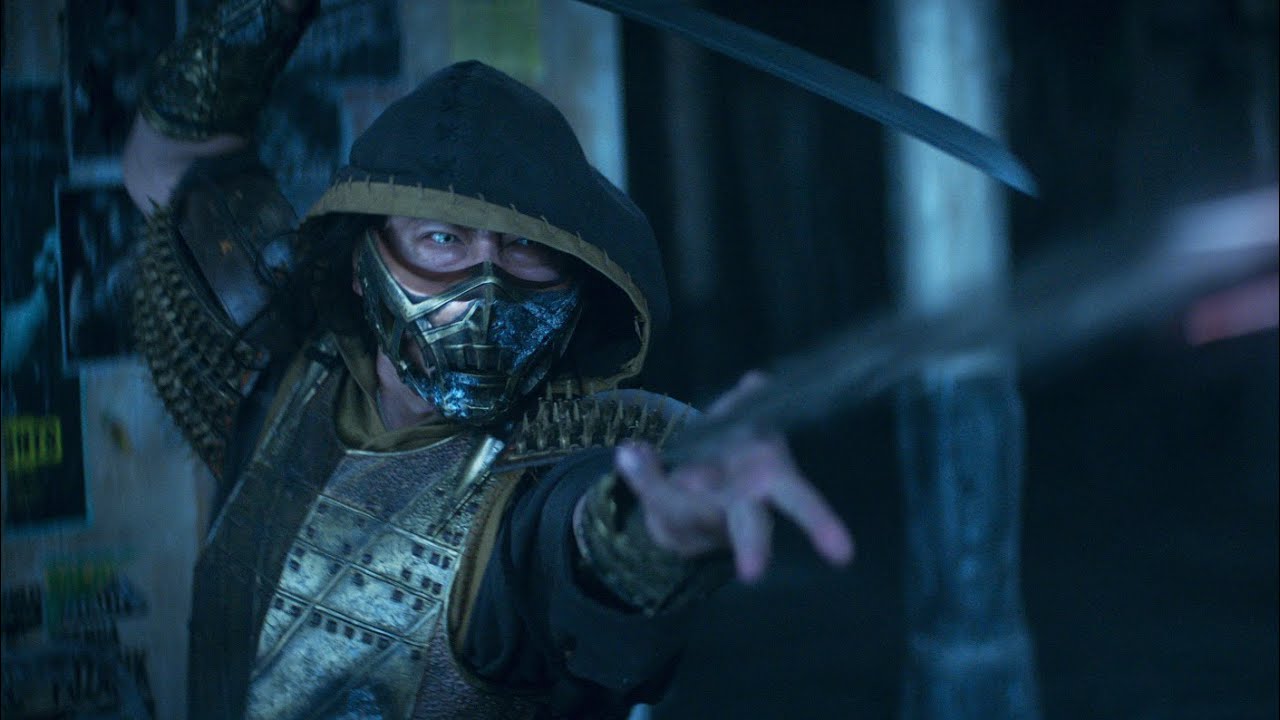 SCORPION costume WIP from Mortal Kombat 2021